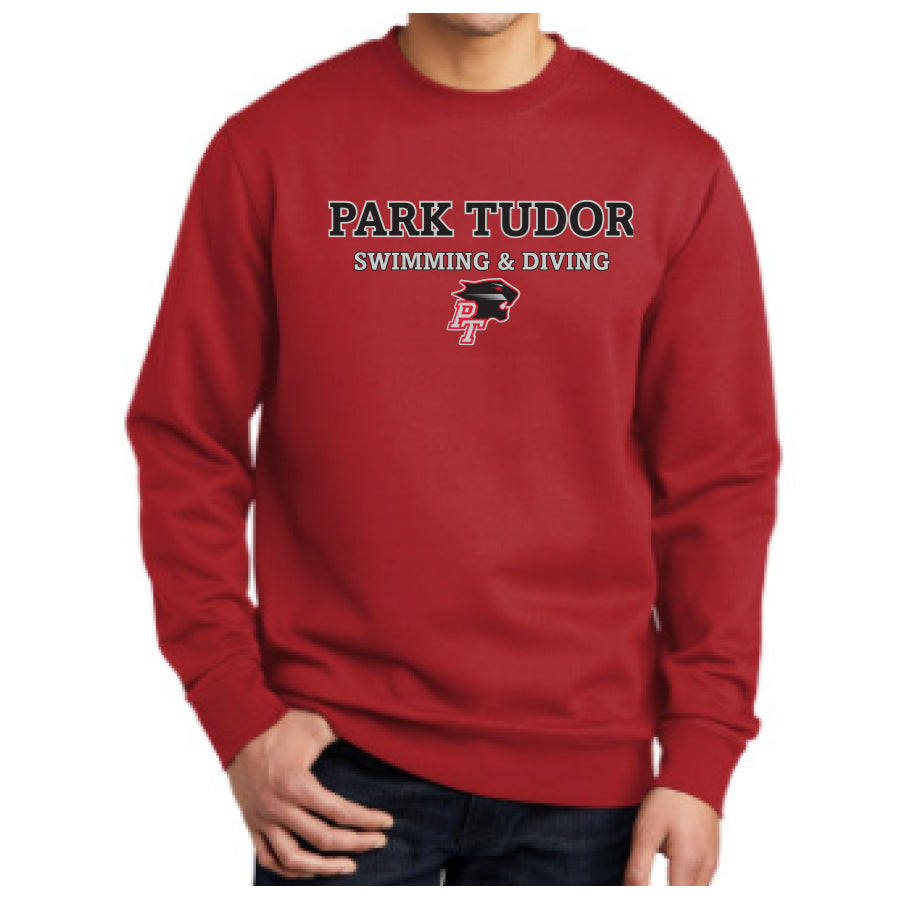 Park Tudor Fleece Crewneck Sweatshirt