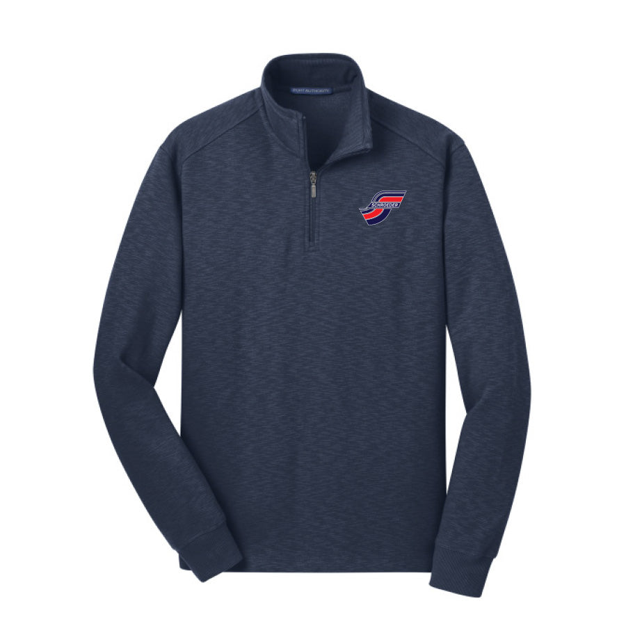 SSTY Slub Fleece 1/4 Zip Pullover