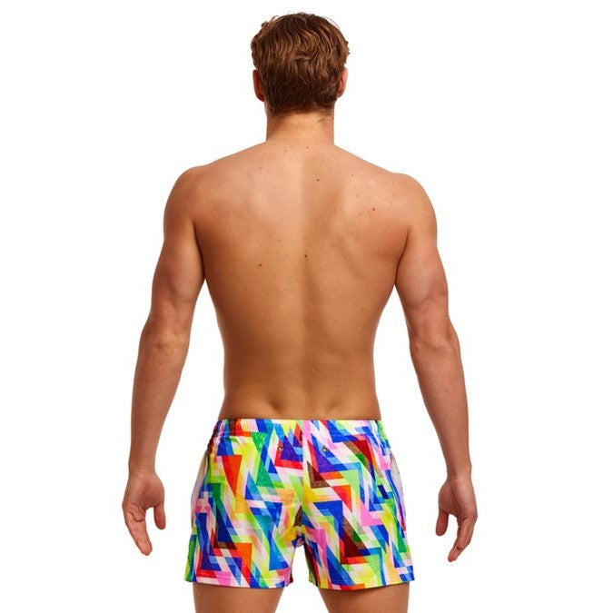 Louis Orange Shorts - Quick Dry Swim Shorts for Men