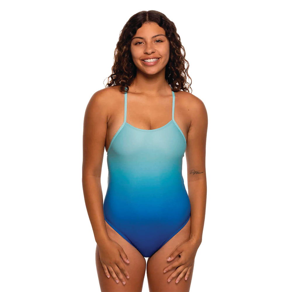 Jolyn Jackson Print Onesie ocean waves