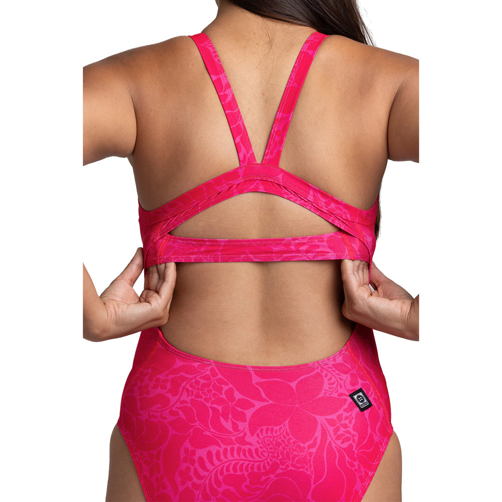 Jolyn Caroline Print Onesie back detail