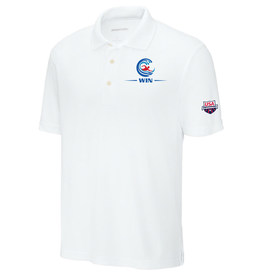 WIN OFFICIALS DRI-MESH POLO