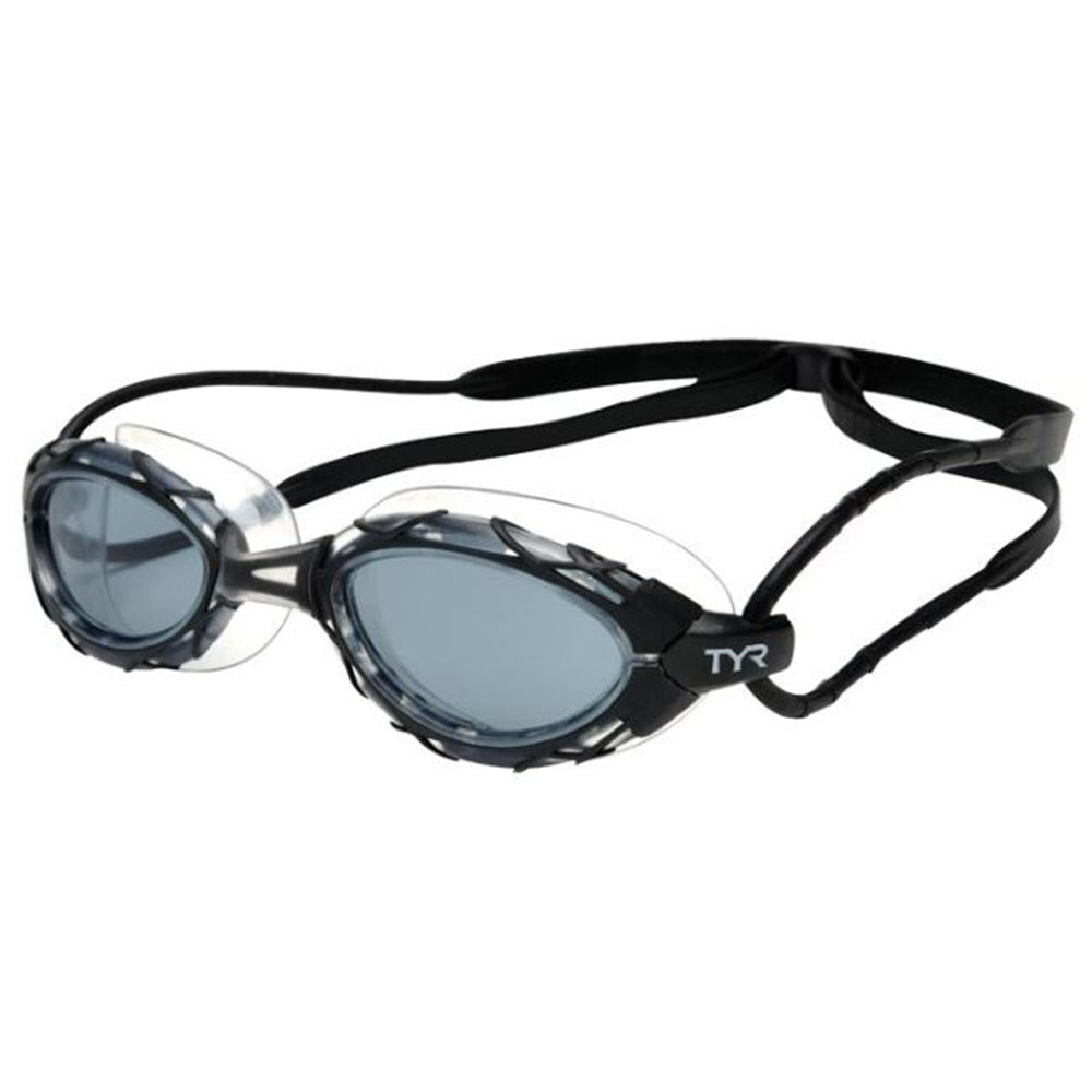 pro swimming goggles TYR Nest Pro Goggles Black/Clear
