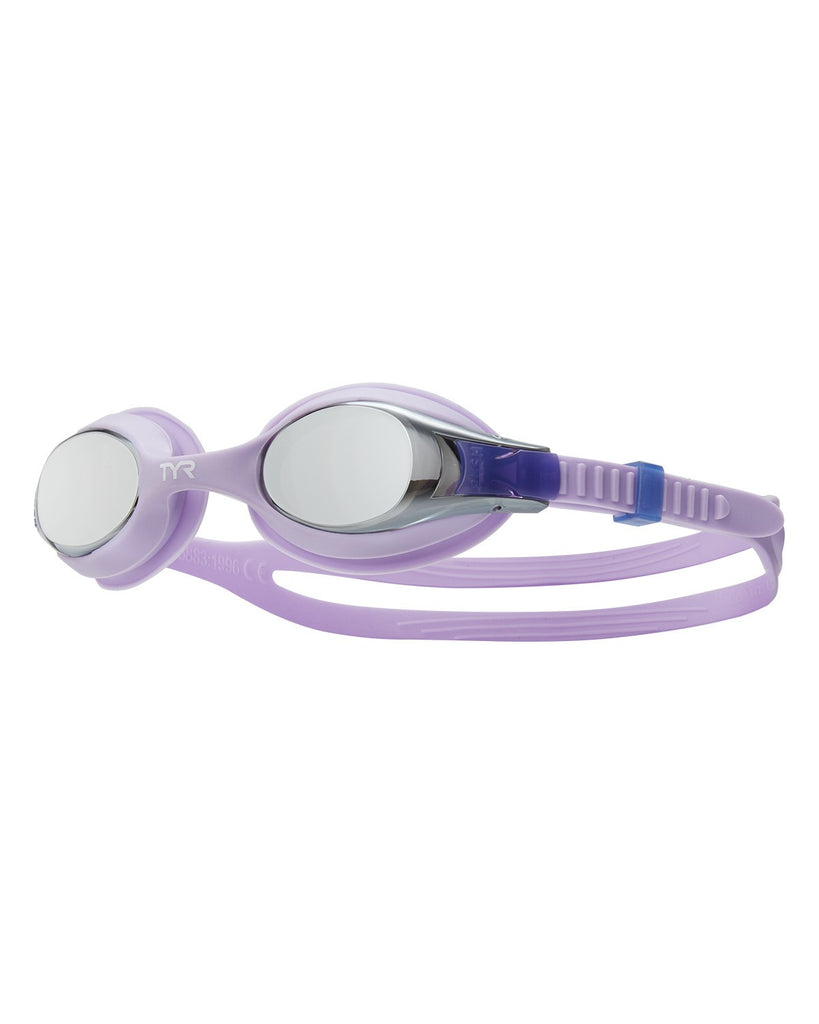 TYR Swimple Mirrored Goggle purple
