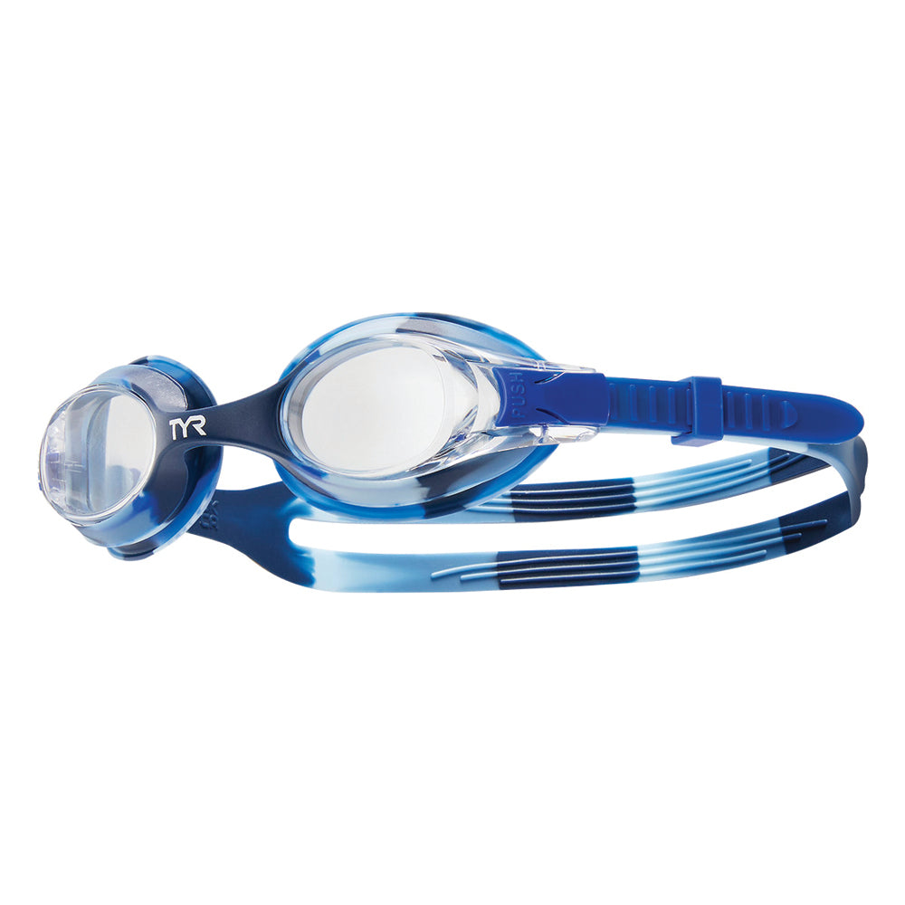 TYR Swimple Tie Dye Goggle clear blue