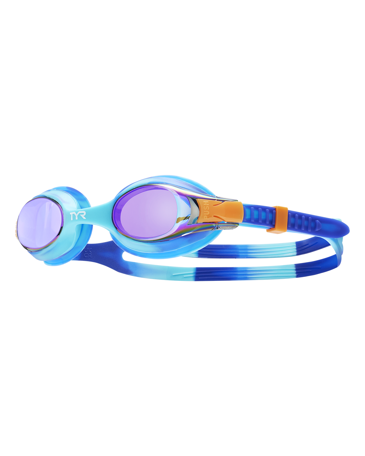 tyr youth goggles TYR Kids Swimple Tie Dye Mirrored Goggle