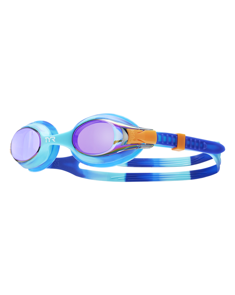 TYR Kids Swimple Tie Dye Mirrored Goggle blue multi