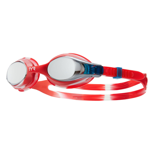 TYR Kids Swimple Tie Dye Mirrored Goggle red