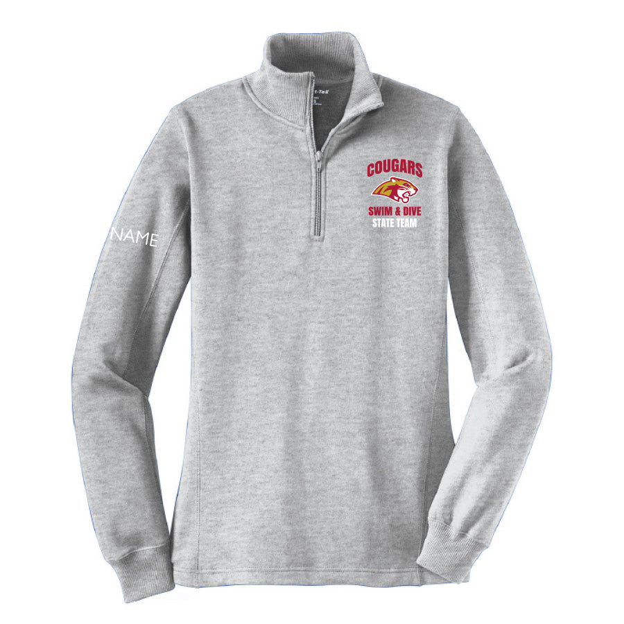Lakeville South Womens 1/4 Zip Sweatshirt