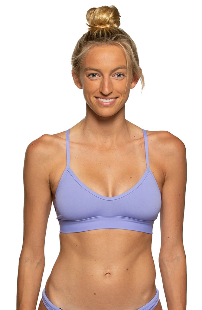 Jolyn Mara Bikini Top lavender front