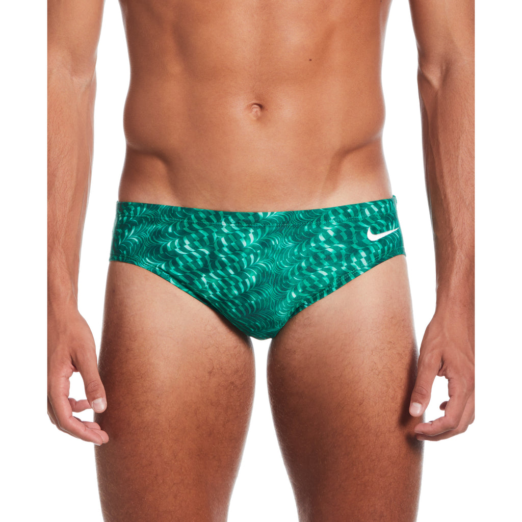 Nike Pool Lanes Brief green front