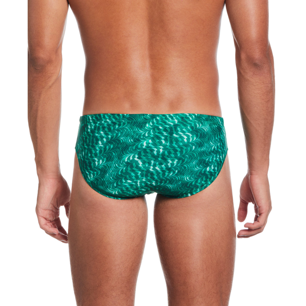 Nike Pool Lanes Brief green back