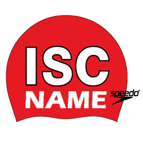 Indiana Swim Club Personalized Silicone Caps (2 Per Order)