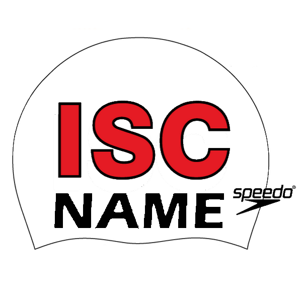 Indiana Swim Club Personalized Silicone Caps (2 Per Order)