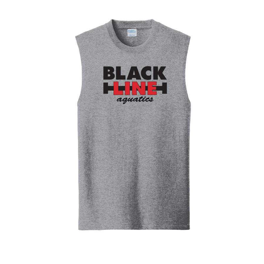 Blackline Men's Sleeveless Tee - Athletic Heather
