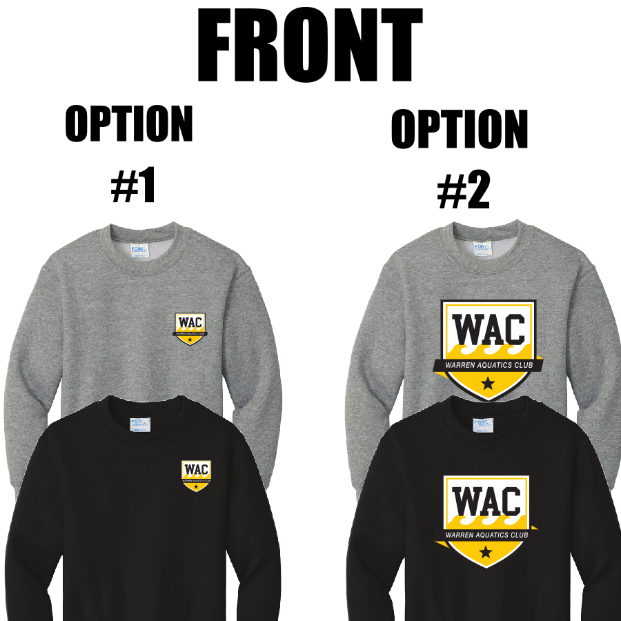 Warren Youth Core Fleece Crewneck Sweatshirt