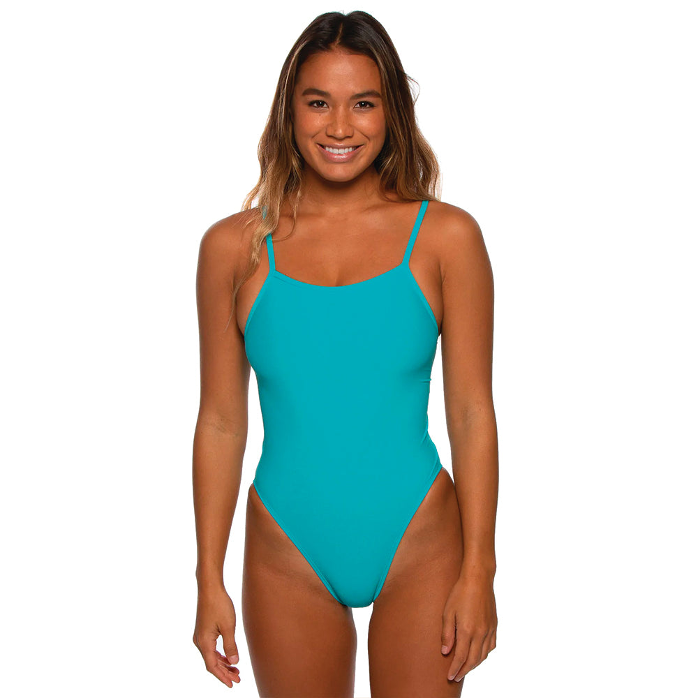 Jolyn Perry Solid Onesie hawaii blue