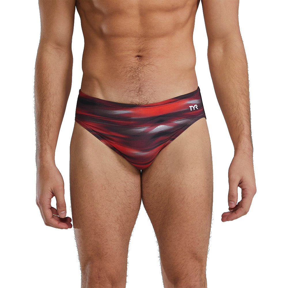 TYR Techno Wave Brief red front