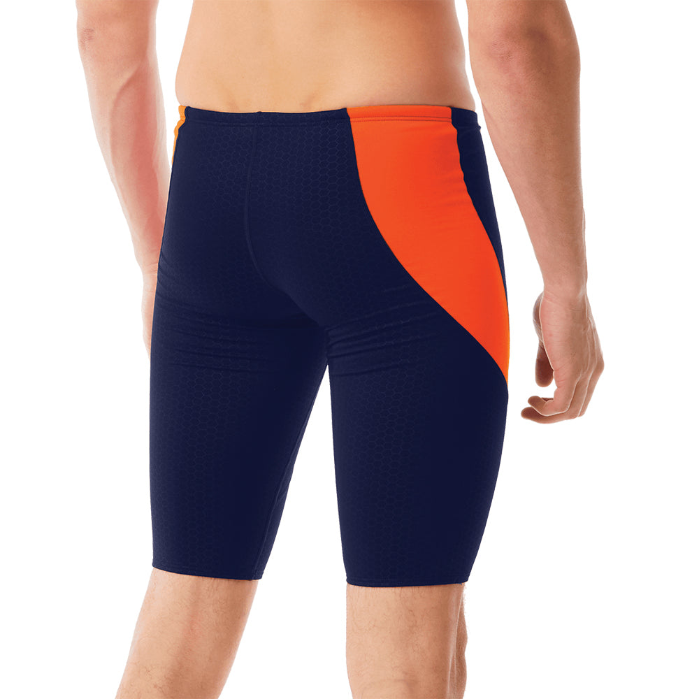 TYR Durafast Elite Hexa Curve Splice Jammer navy/orange back