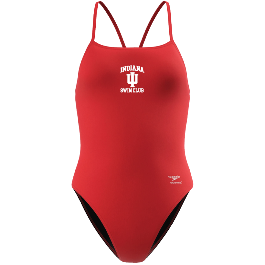 Swim Club @ IU Speedo Solid EnduranceX V-Back 2.0 W/ LOGO