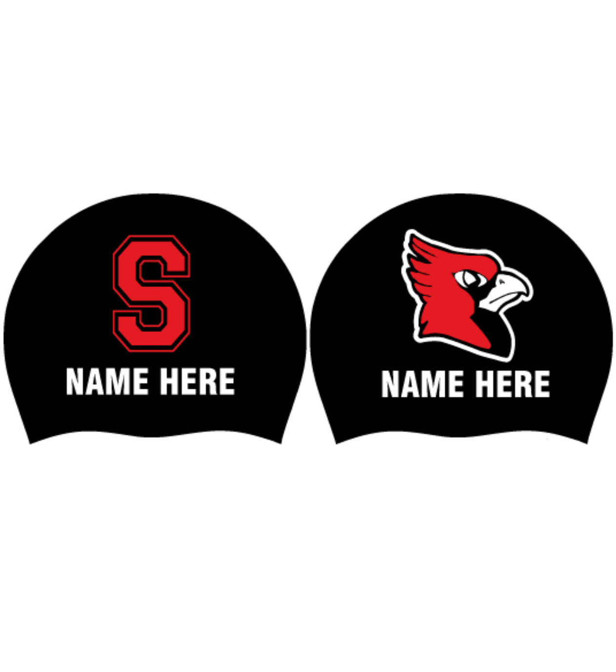 Southport HS Personalized Silicone Caps (2 per Order)