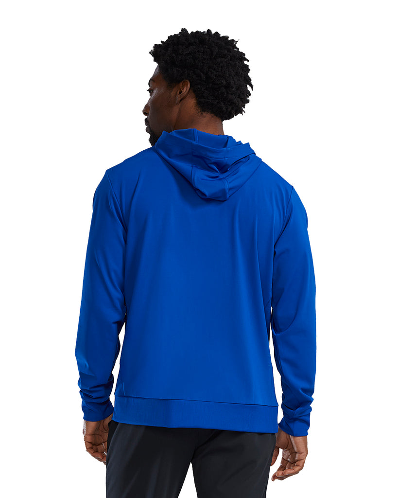 TYR Men's Full Zip Hoodie royal back