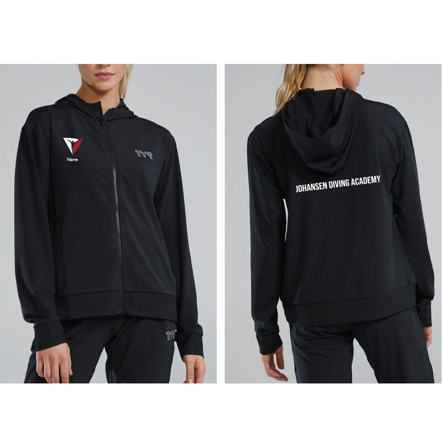 JDA WOMENS FULLZIP HOODIE