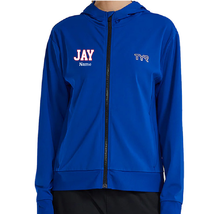 JAY TYR Women's Full Zip Team Warm Up Jacket