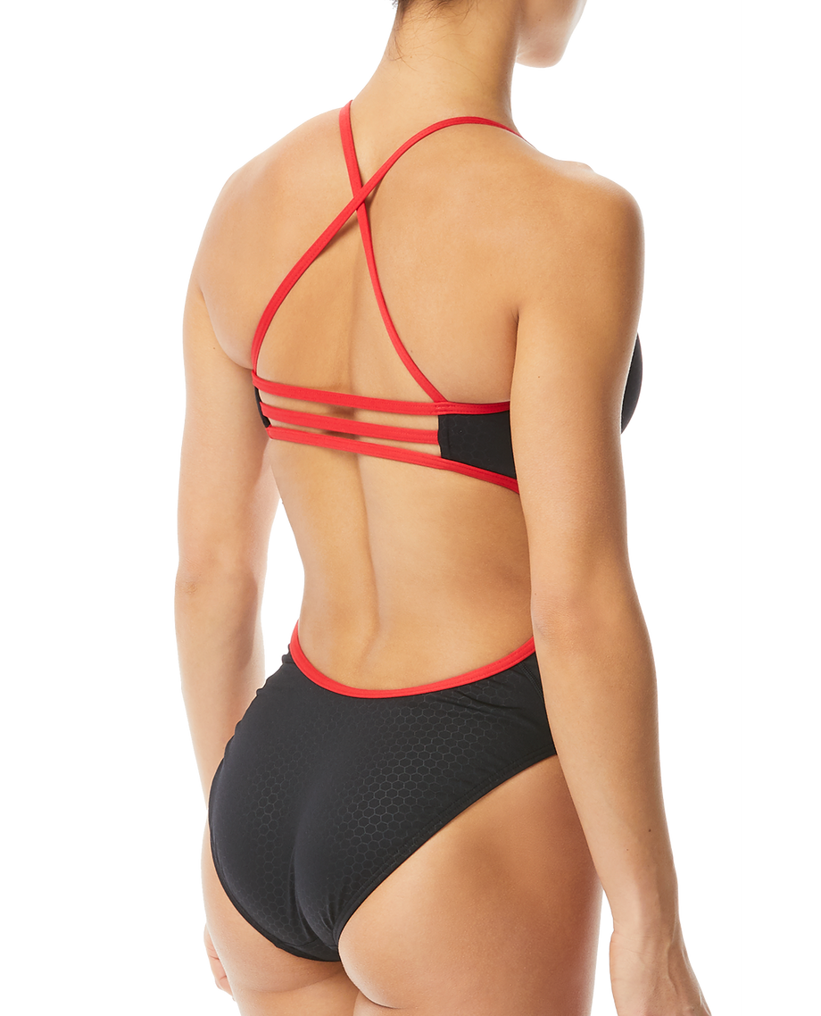 TYR Hexa Trinityfit Black/Red – Elsmore Swim Shop