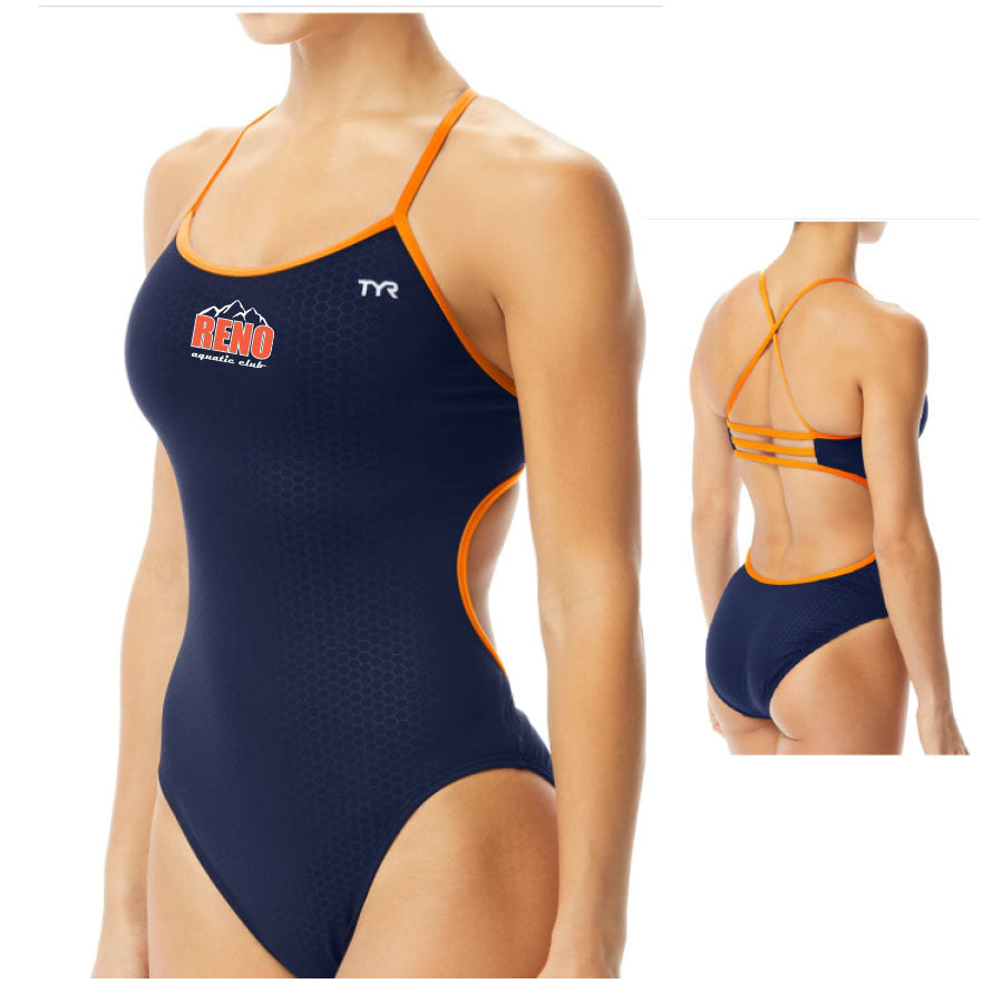 RENO - TYR Hexa Trinityfit Navy/Orange