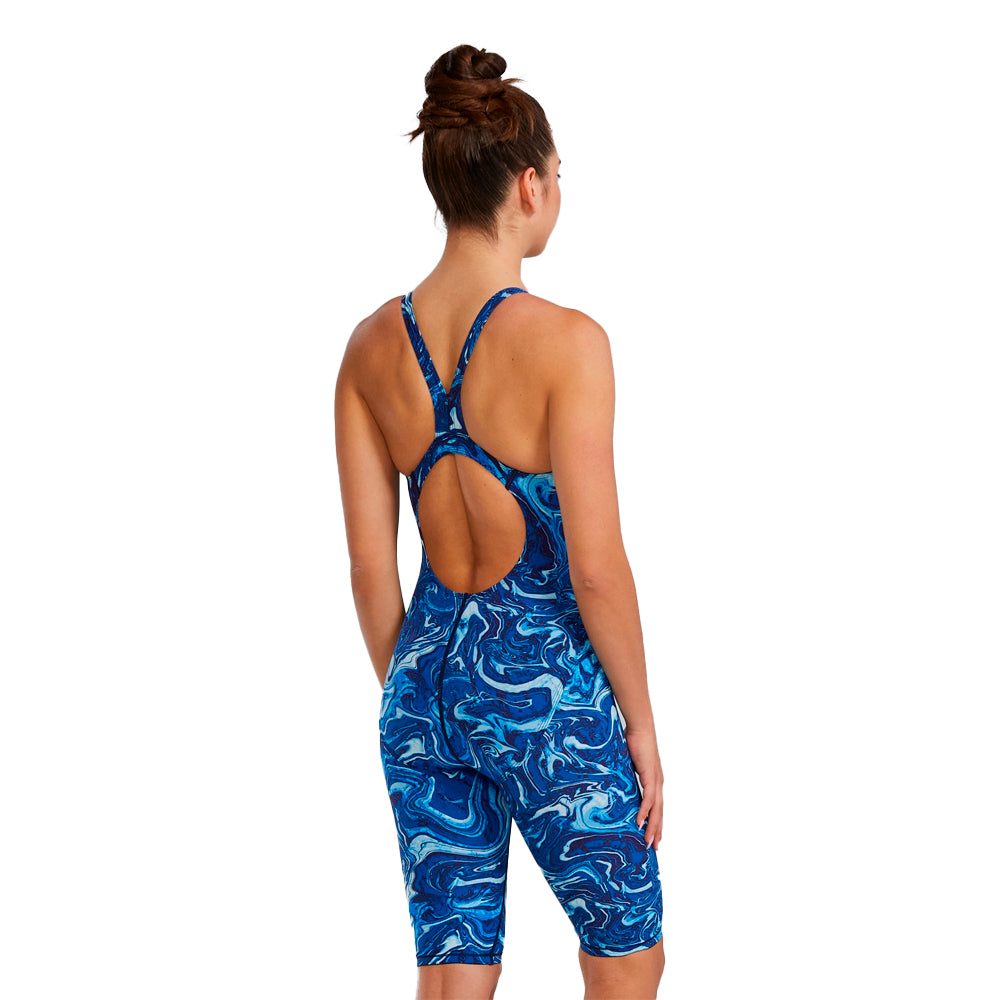TYR Thresher Open Back Hyperblitz blue ice back