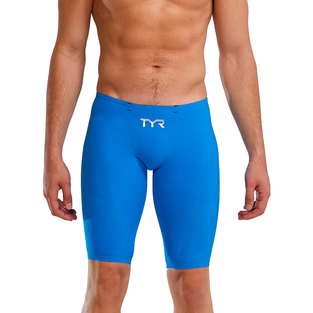 Clearance TYR Venzo Low Waist Jammer PFAS Free imperial blue front