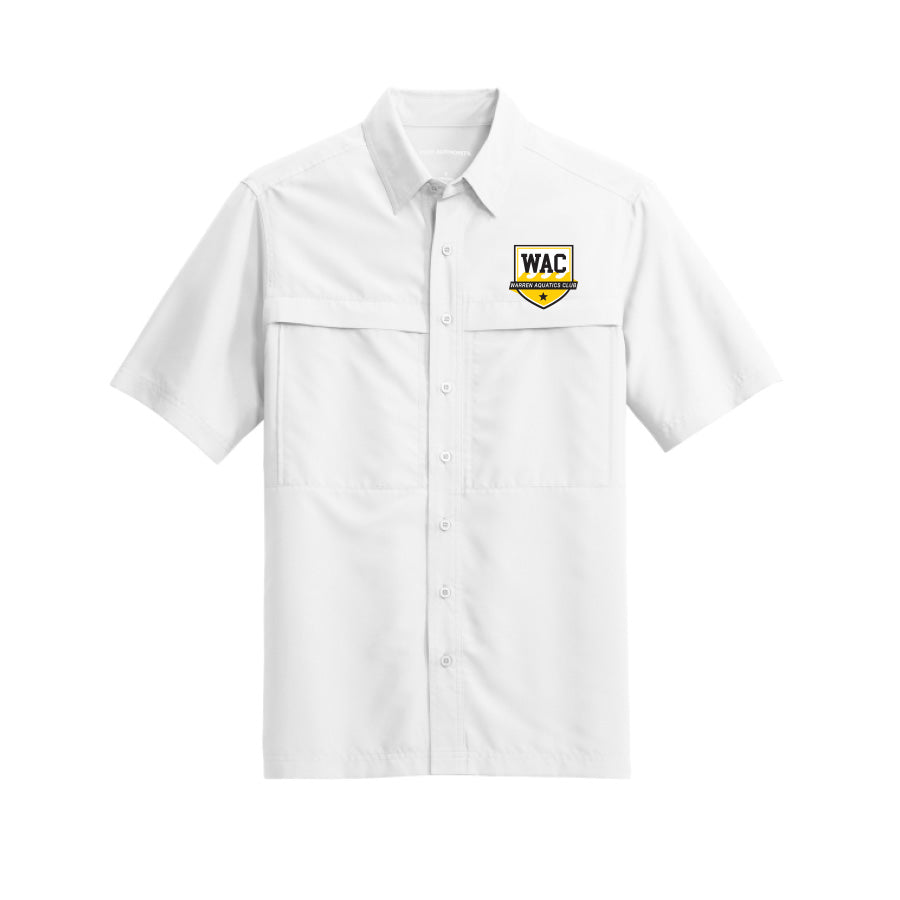 WARREN SHORT SLEEVE UV DAYBREAK BUTTON DOWN