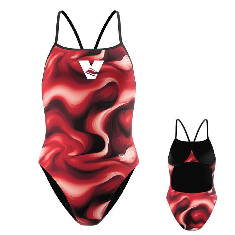 Vacaville Swim Club Speedo Topography Turnback