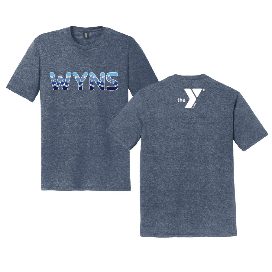 WYNS District Perfect Tri Tee - Navy Frost