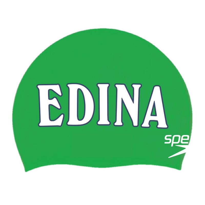 Edina Team Logo Silicone Cap (single cap)