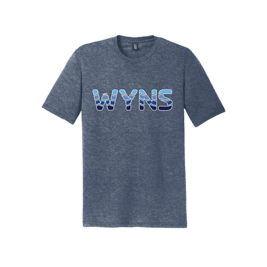 WYNS District Perfect Tri Tee - Navy Frost