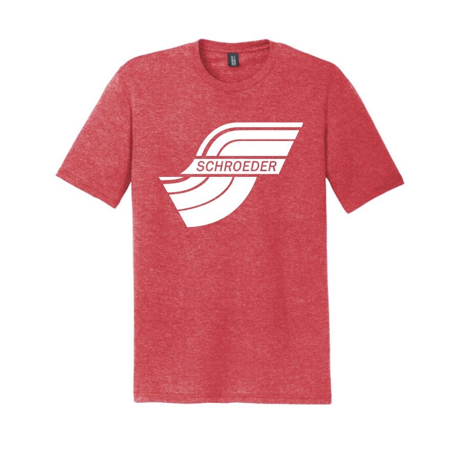 SSTY District Perfect Tri Tee Red Frost