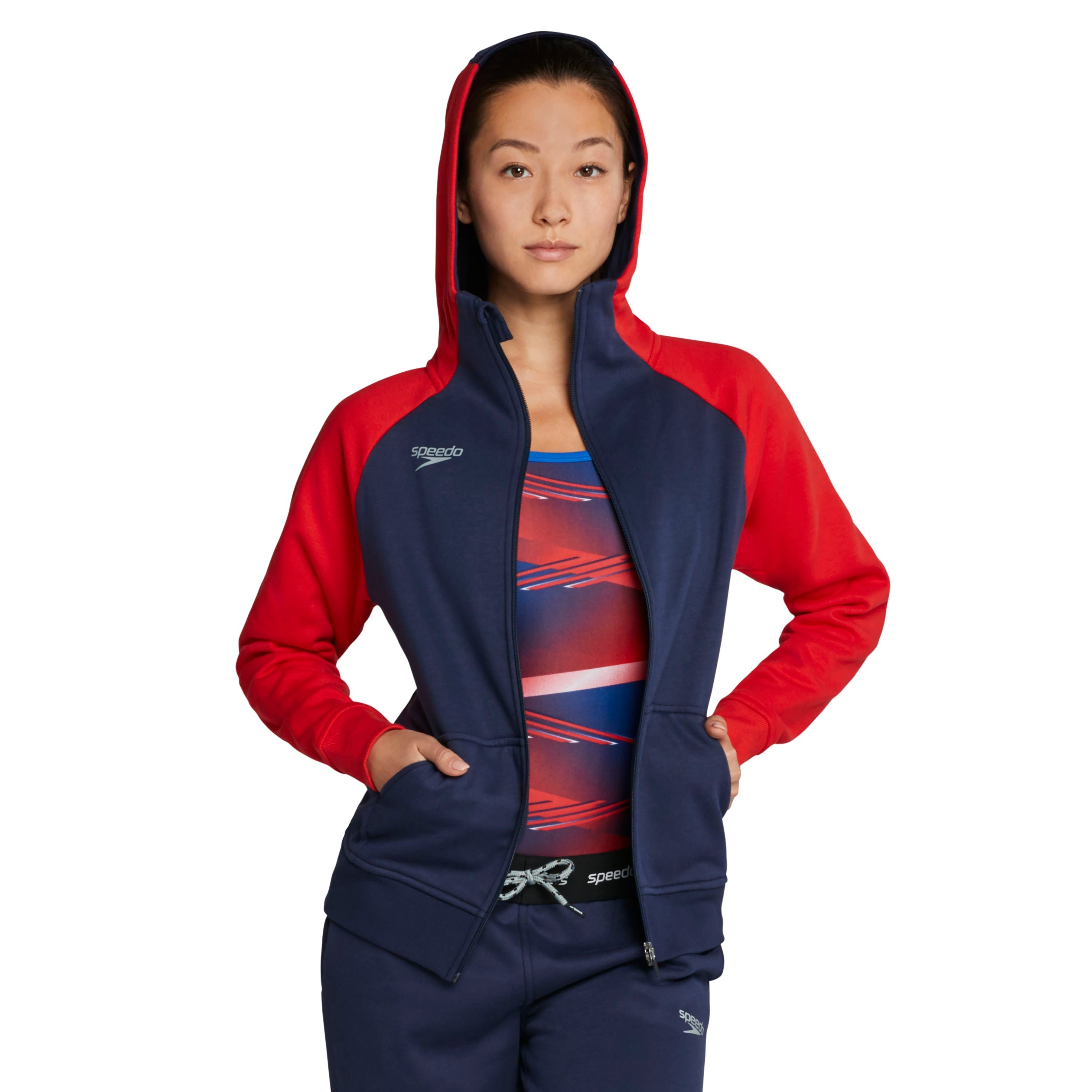 SSTY Speedo Female Team Jacket with Embroidered LOGO
