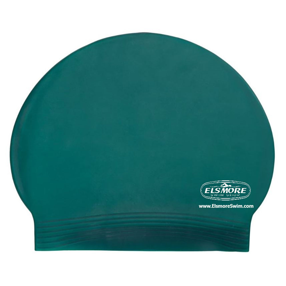 Elsmore Solid Latex Cap forest green