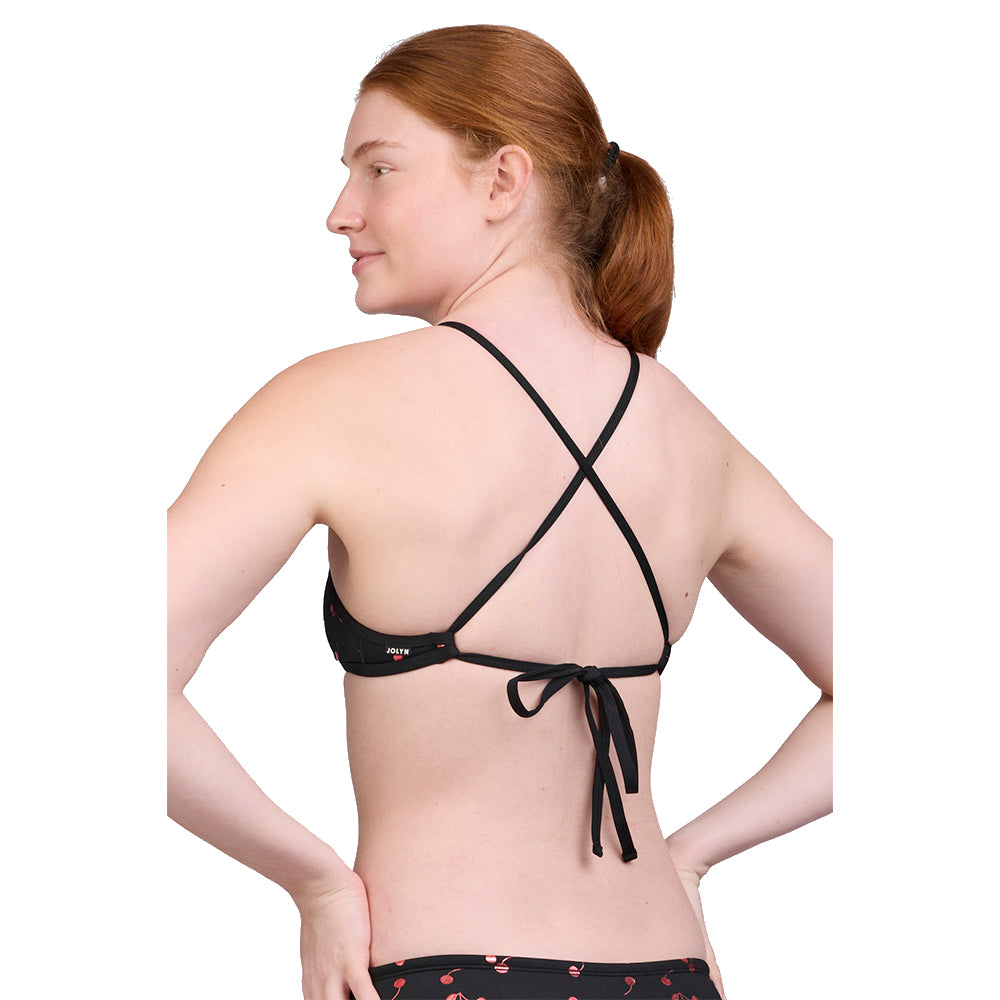 JOLYN Cherry Burst Tomcat Bikini Top back