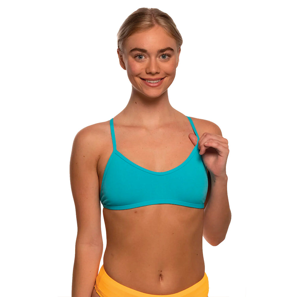 Jolyn Malia Bikini Top hawaii blue