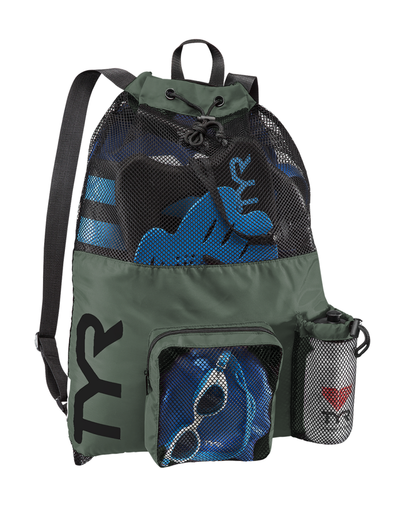 TYR Big Mesh Mummy Backpack sage