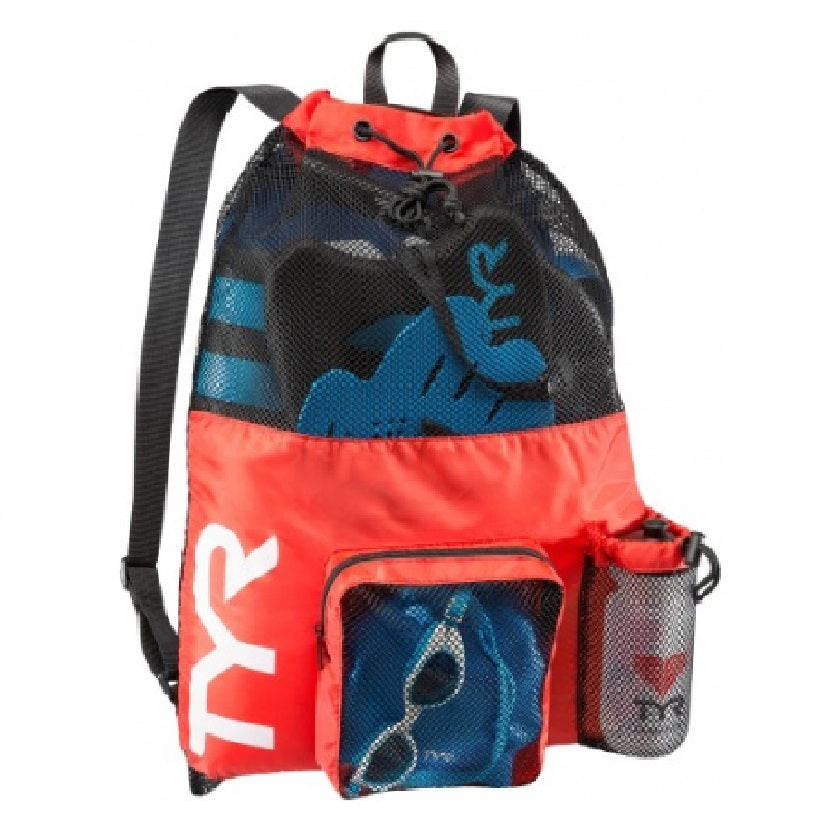 TYR Big Mesh Mummy Backpack red