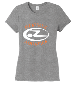 OZ Women's Perfect Tri Tee - Grey Frost