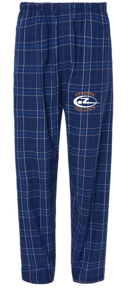OZ  Mens Flannel Pant Navy Field Day