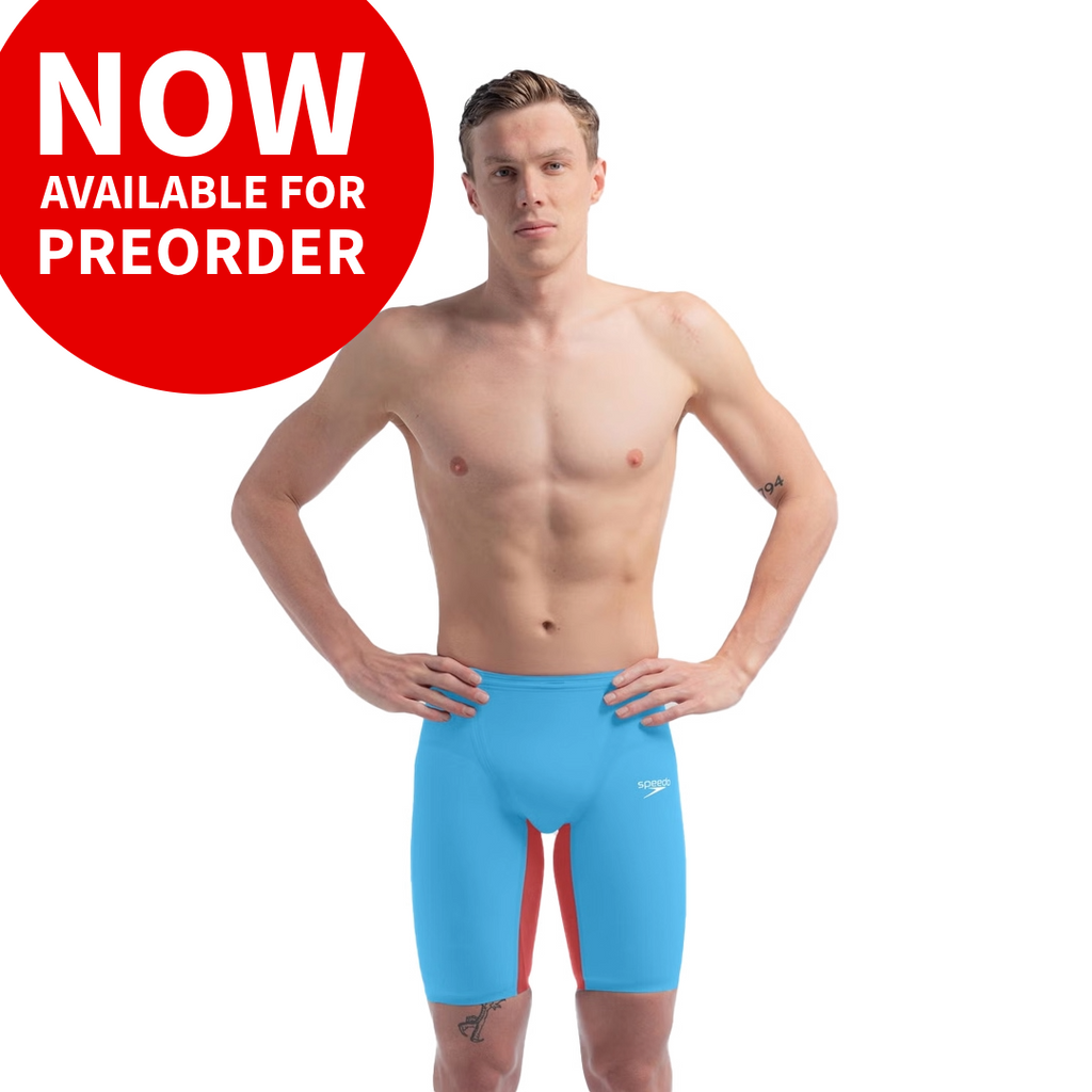 speedo valor jammer 2.0 red and blue front