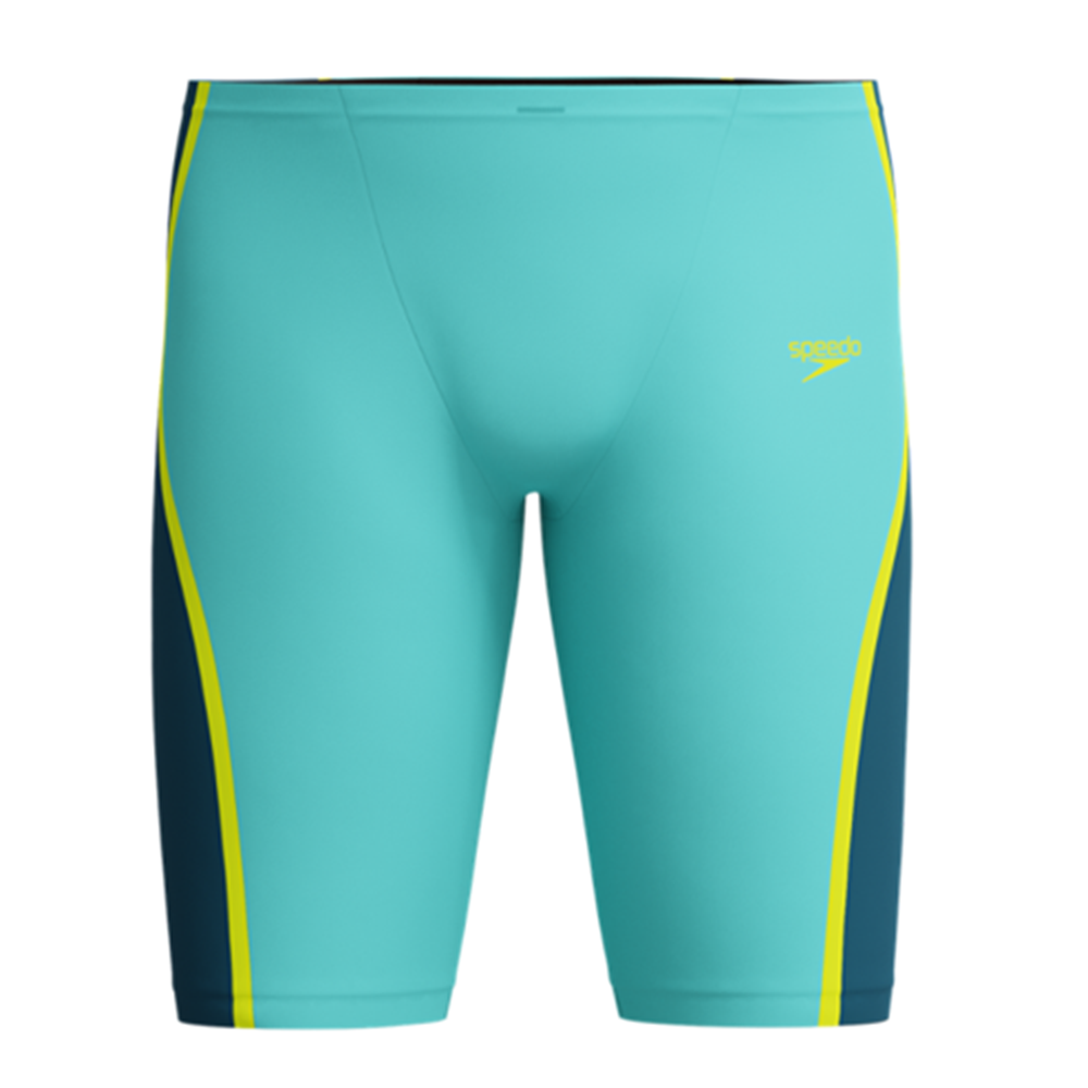 Speedo LZR Intent High Waist Jammer 2.0 arctic glass front