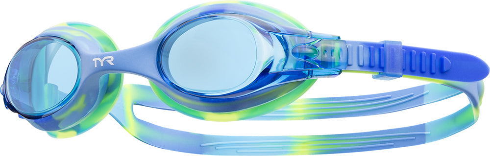 TYR Swimple Tie Dye Goggle blue green