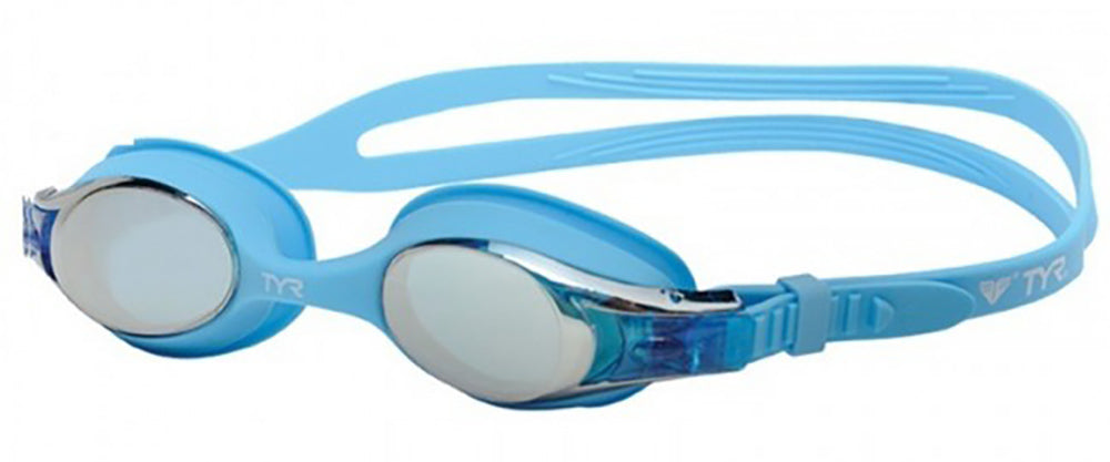 TYR Swimple Mirrored Goggle blue